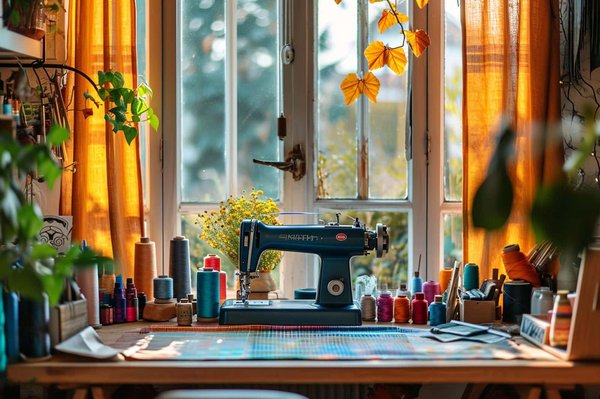 Comment aménager un coin couture pratique et esthétique dans une pièce ?