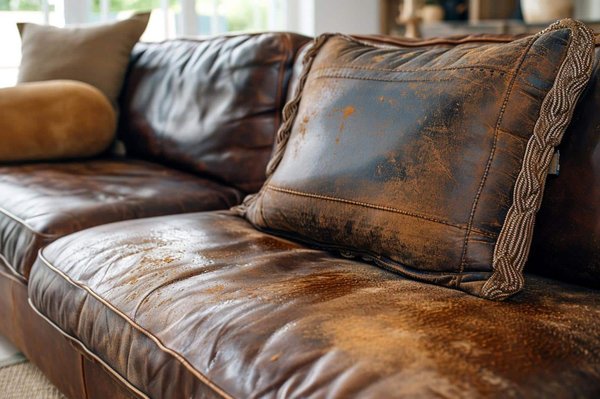 Quels sont les produits naturels pour éliminer les taches de graisse sur du cuir ?