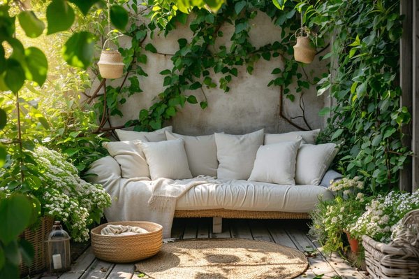 Comment créer un coin détente en plein air sur une petite terrasse ?