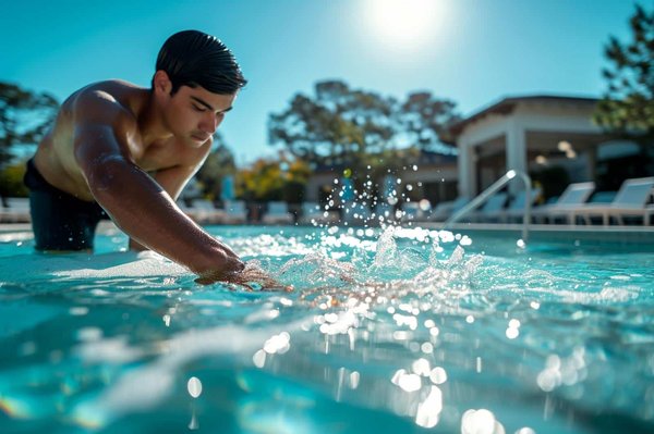 Quelle est la meilleure méthode pour éliminer les impuretés organiques dans une piscine ?