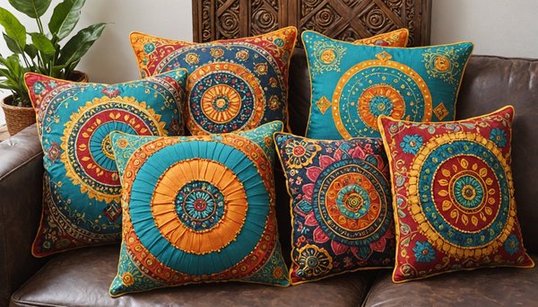 Housses de coussin bohème : le charme d'une déco unique